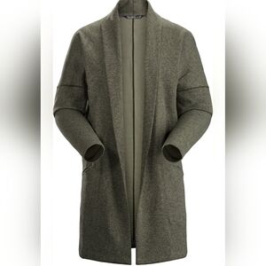 Arc'teryx Laina Cardigan - Dark Heathered Green - Size XS